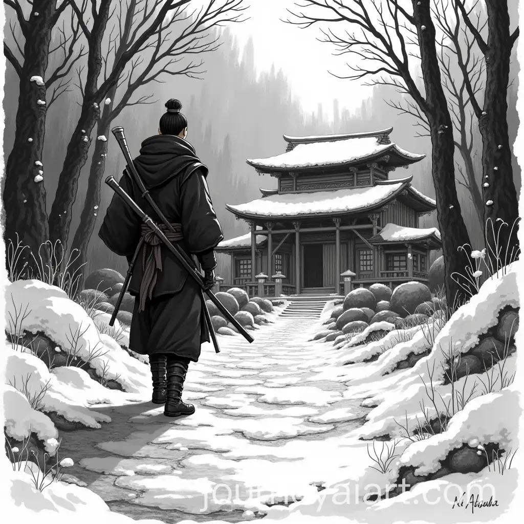 Sekiro-Manga-Art-in-Dynamic-Action-Scene