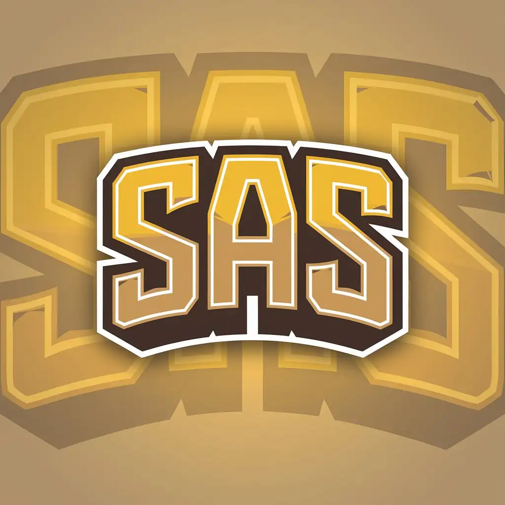 LOGO-Design-for-SAS-Vibrant-Yellow-and-Gold-Gaming-Emblem