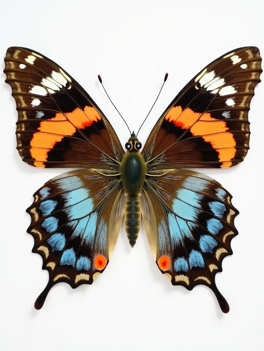 A symmetrical butterfly photo