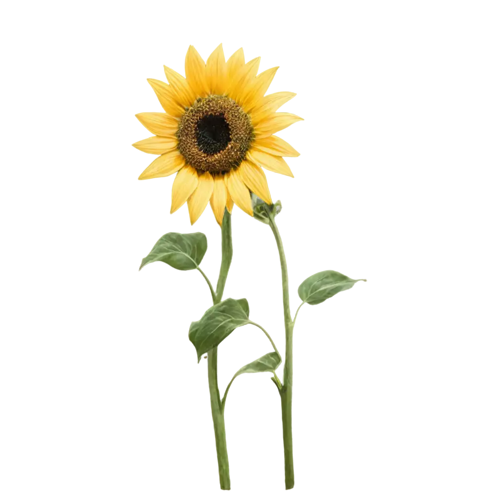 Sunflower-PNG-Vibrant-Digital-Artwork-for-Versatile-Online-Use