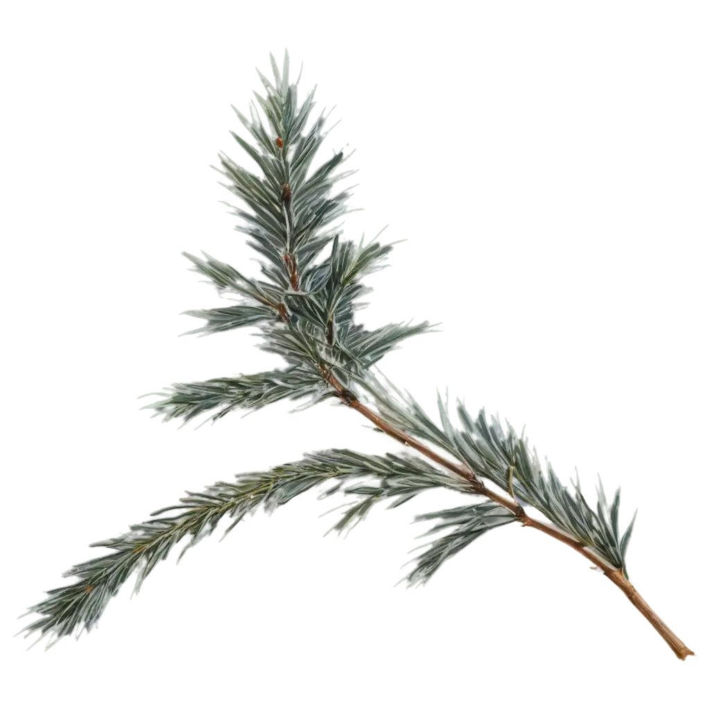 Blue-Spruce-Branch-PNG-Image-HighQuality-Transparent-Nature-Element-for-Versatile-Use