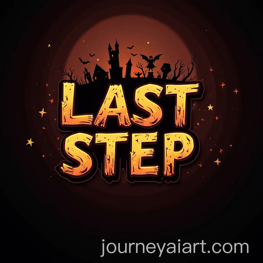 Halloween-Themed-Logo-with-Spooky-Background