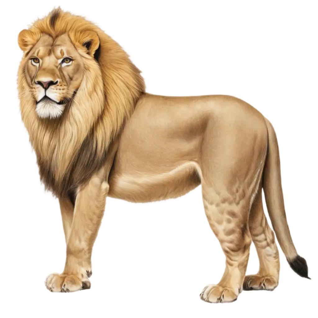 Photorealistic-Lion-PNG-Image-for-HighQuality-Digital-Artwork