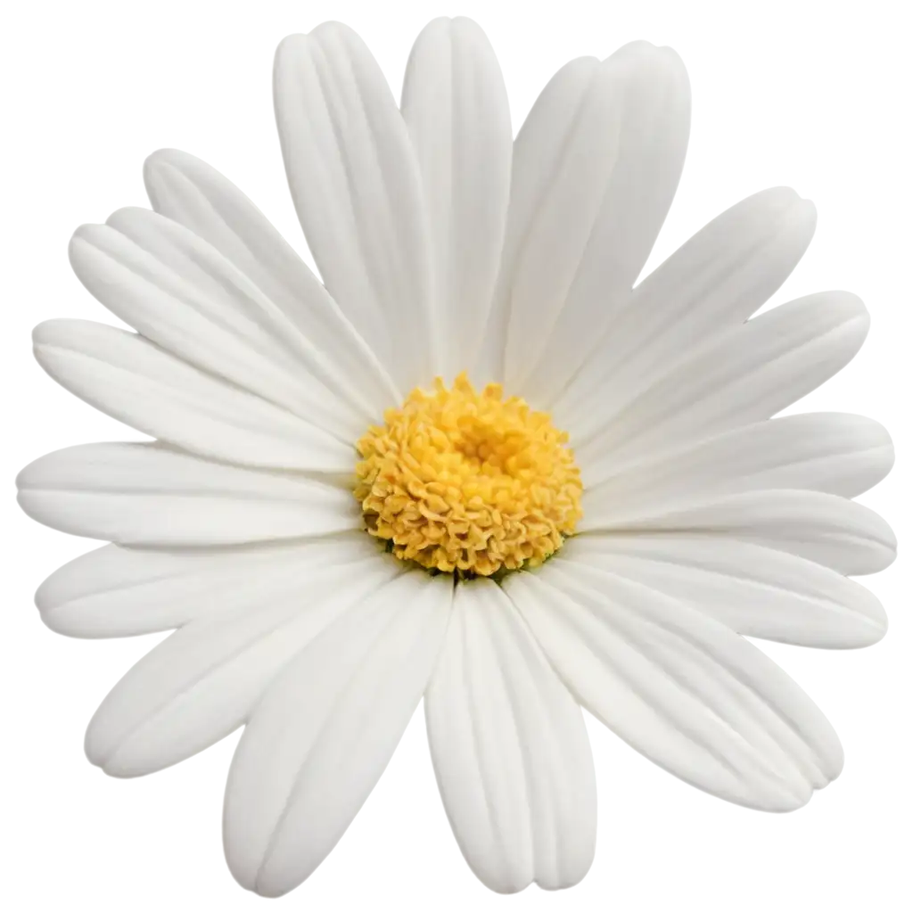 HighQuality-White-Daisy-PNG-Flower-Sticker-for-Versatile-Design-Applications