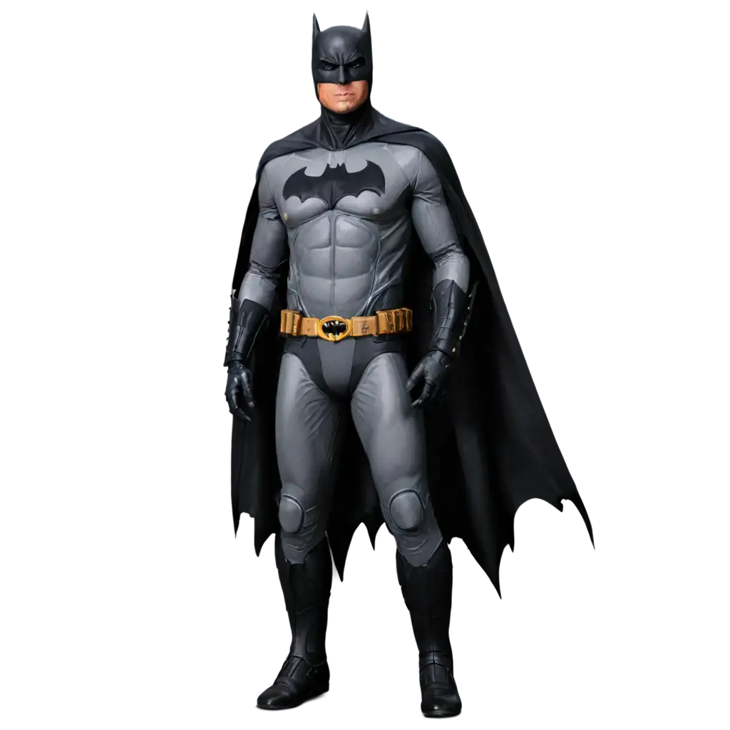 Realistic batman standing