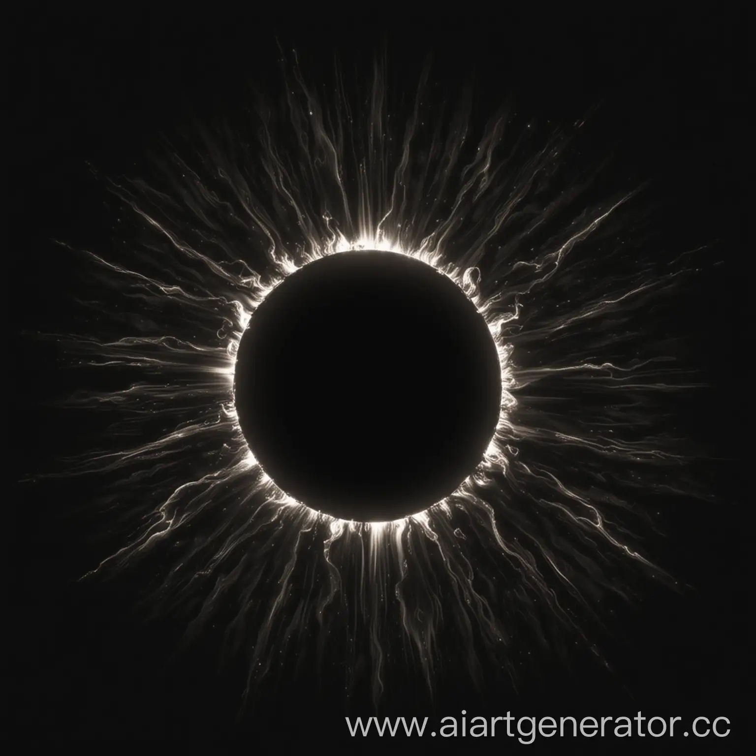 Glowing-Black-Sun-with-White-Layout-on-Black-Background-GIF