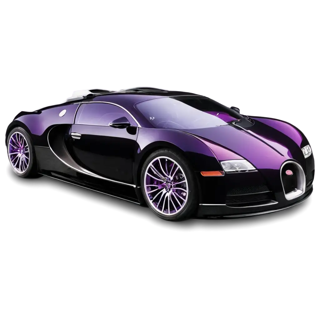 Bugatti-Car-with-Black-and-Purple-Colors-HighQuality-PNG-Image-for-Stunning-Visuals