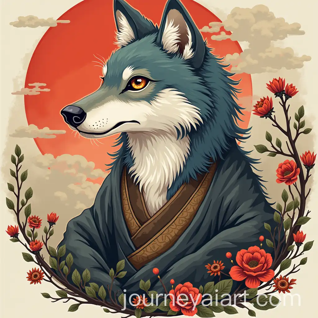 Mythical-WolfHuman-Hybrid-Character-Design
