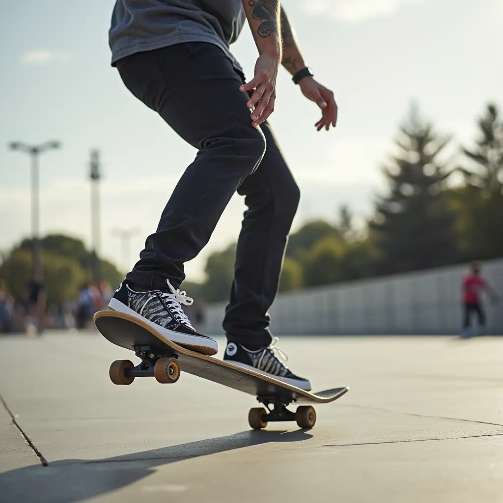 Skateboarding