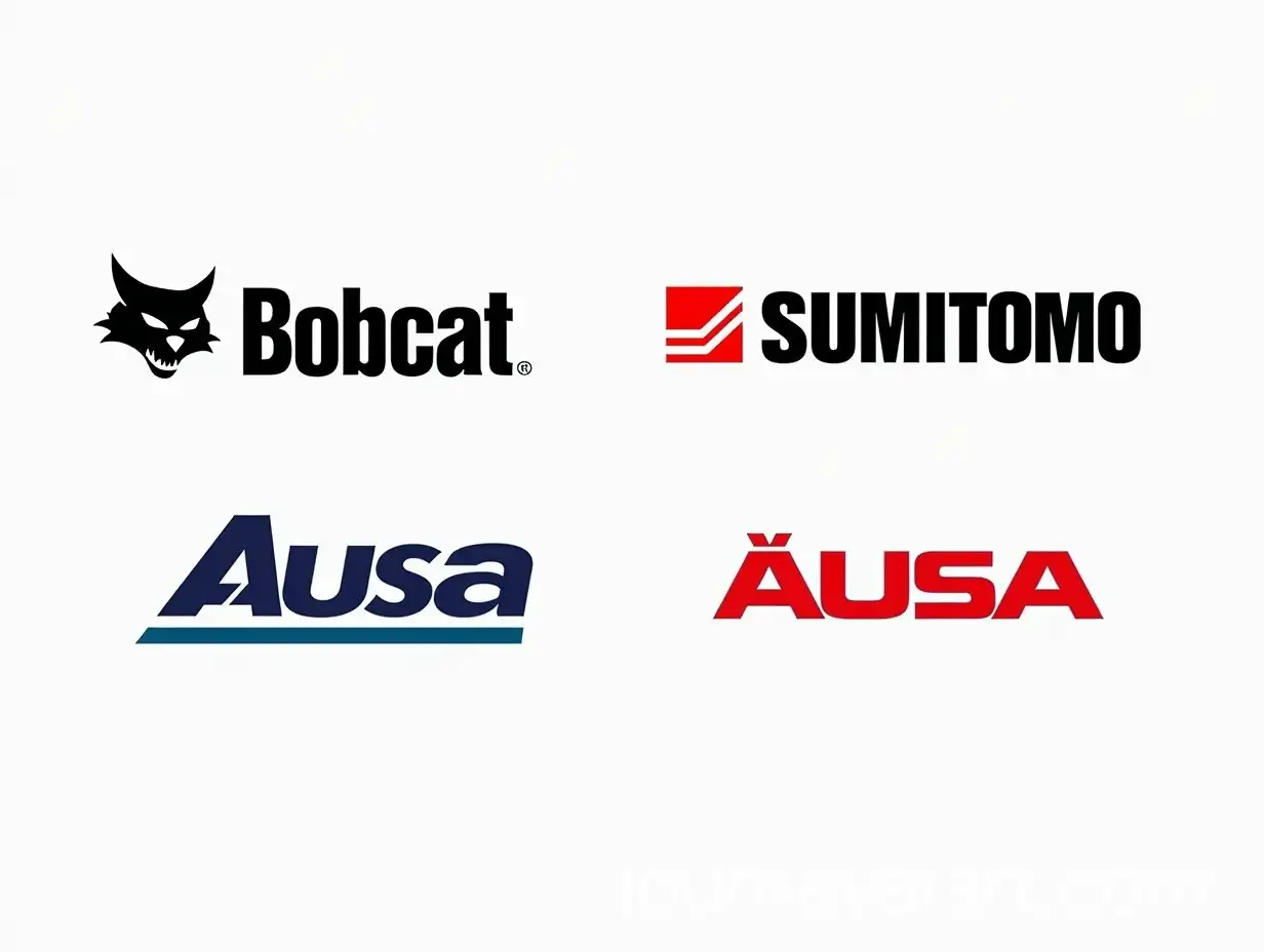 Modern-Email-Footer-with-Four-Brand-Logos-Bobcat-Sumitomo-AUSA-and-Rental