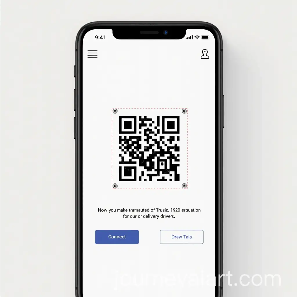 Mobile-Application-Interface-for-QR-Code-Generation-for-Delivery-Drivers