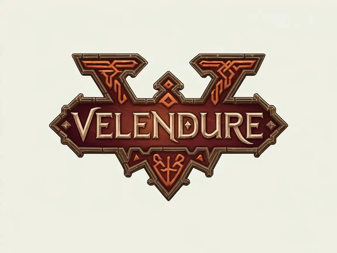 Intricate Dwarven Guild Logo for Medieval Adventure Games