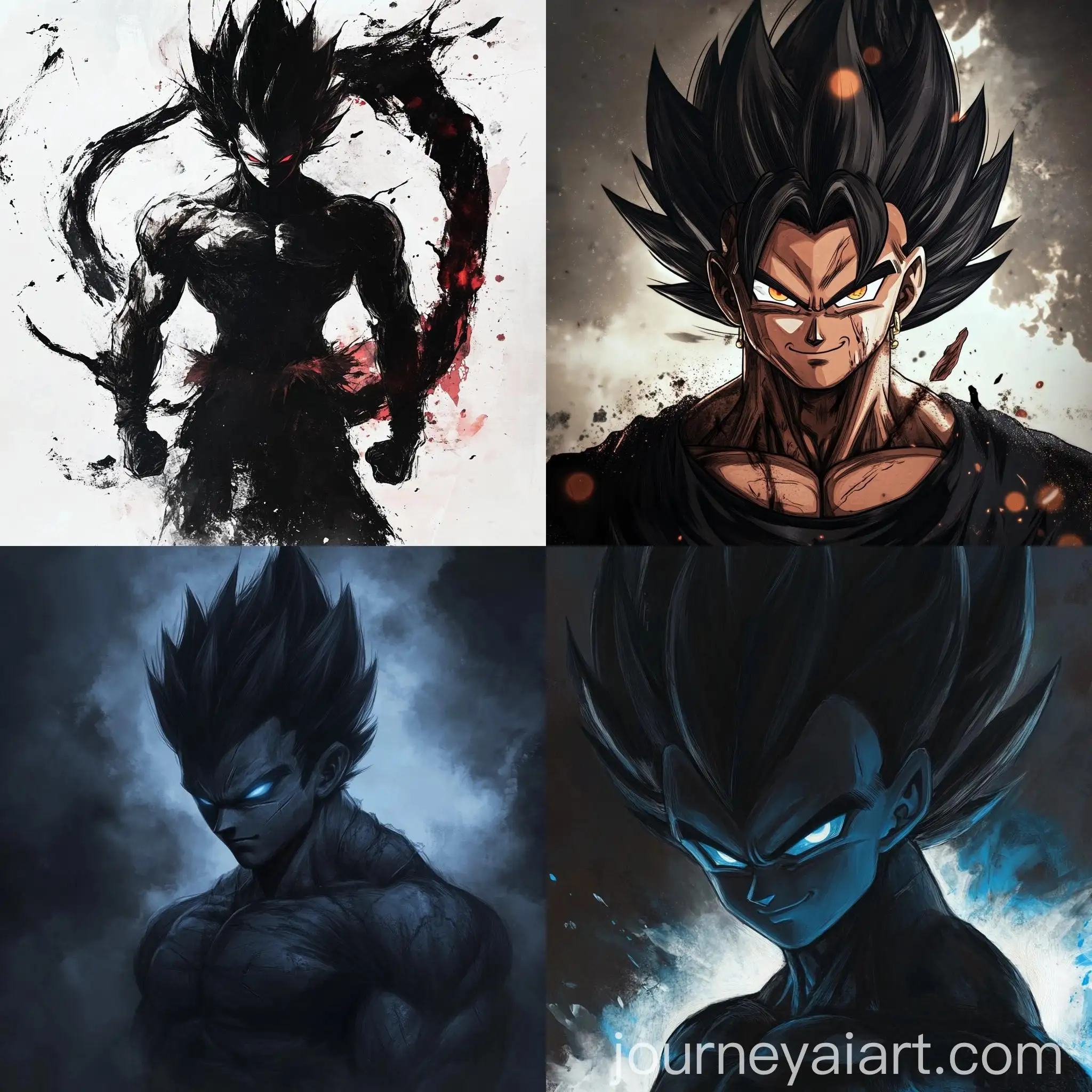 Evil-Saiyan-Dragon-Ball-Style