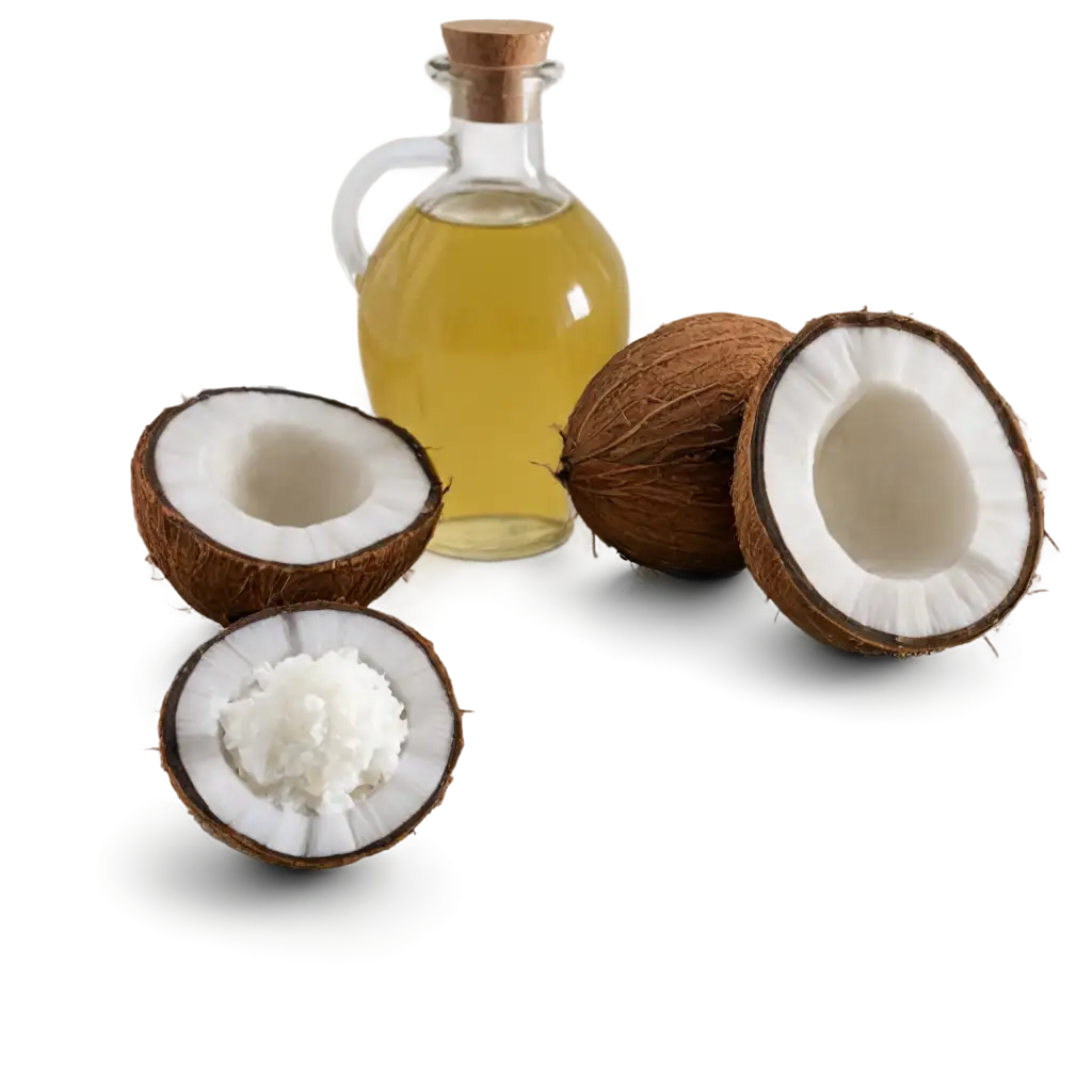 Coconut Oil With Bottel