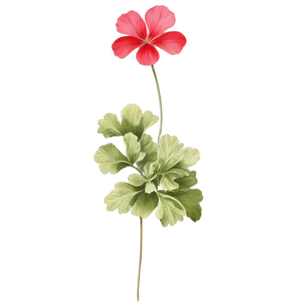 Beautiful-Geranium-Flower-PNG-HighQuality-Image-for-Digital-Use