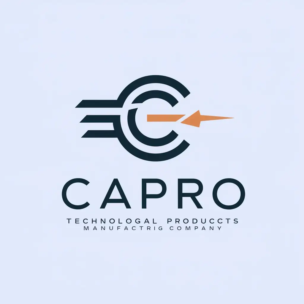 LOGO Design for Capro Vector Design with C Symbol for Electrical Products Manufacturing in Technology Industry