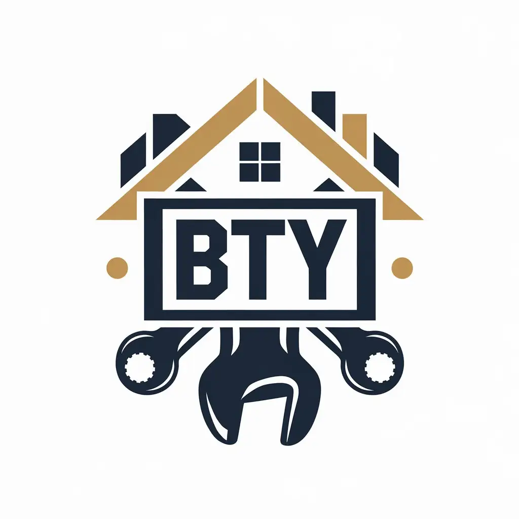 LOGO Design for BTY Engineering Symbol with for Real Estate Industry