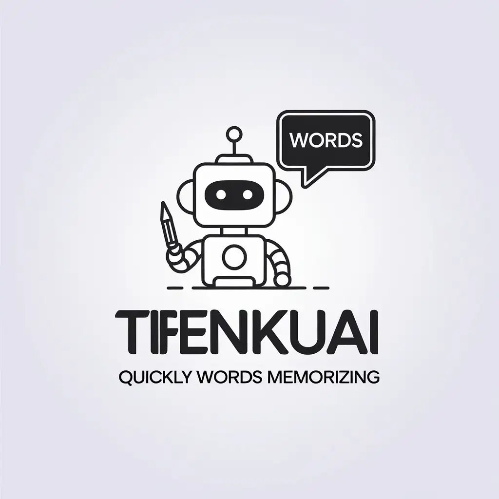 LOGO-Design-for-TIFENKUAI-Minimalist-Robot-with-Clear-Background-for-Quick-Memorization-Education