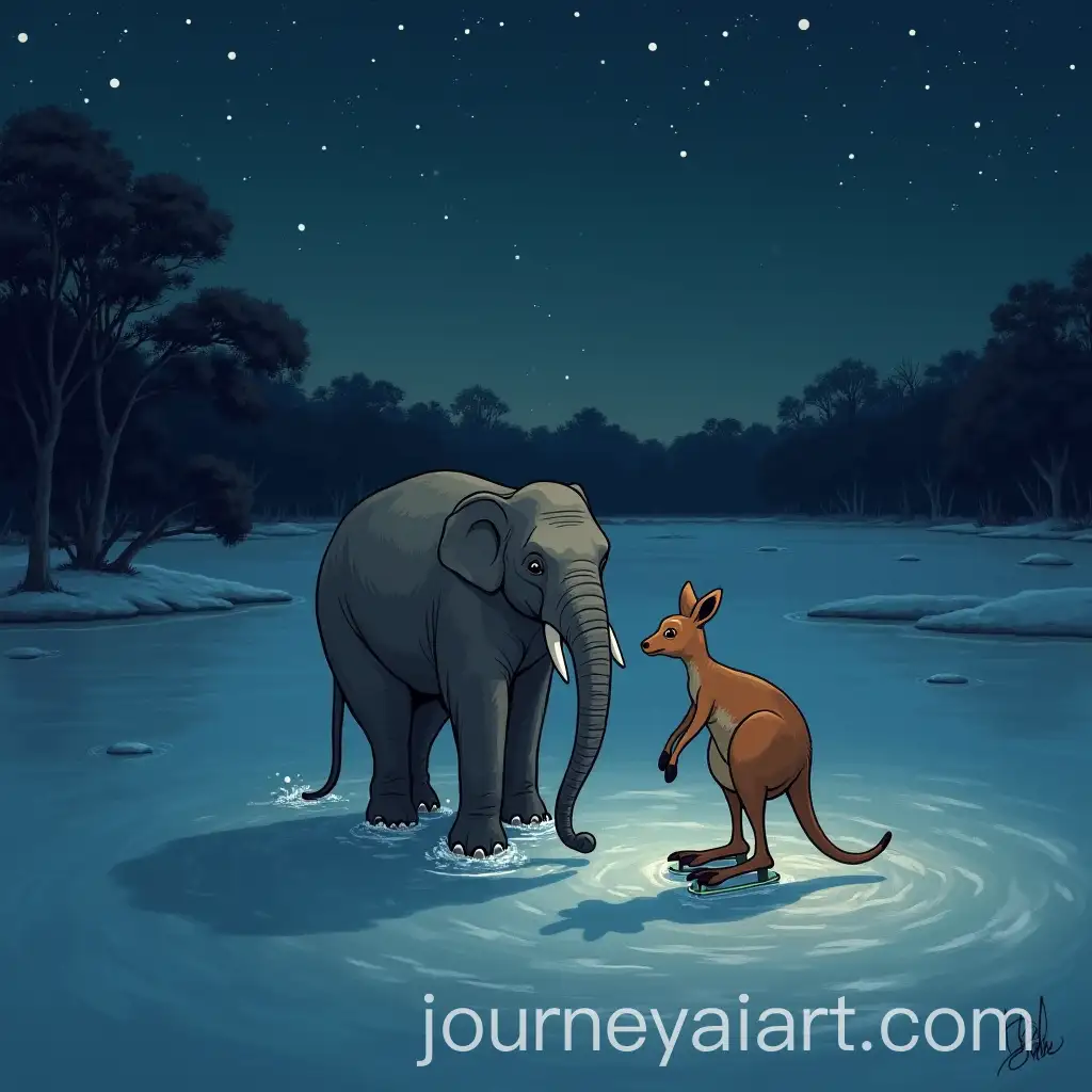 Swimming-Elephants-and-Baby-Kangaroos-Ice-Skating-at-Night