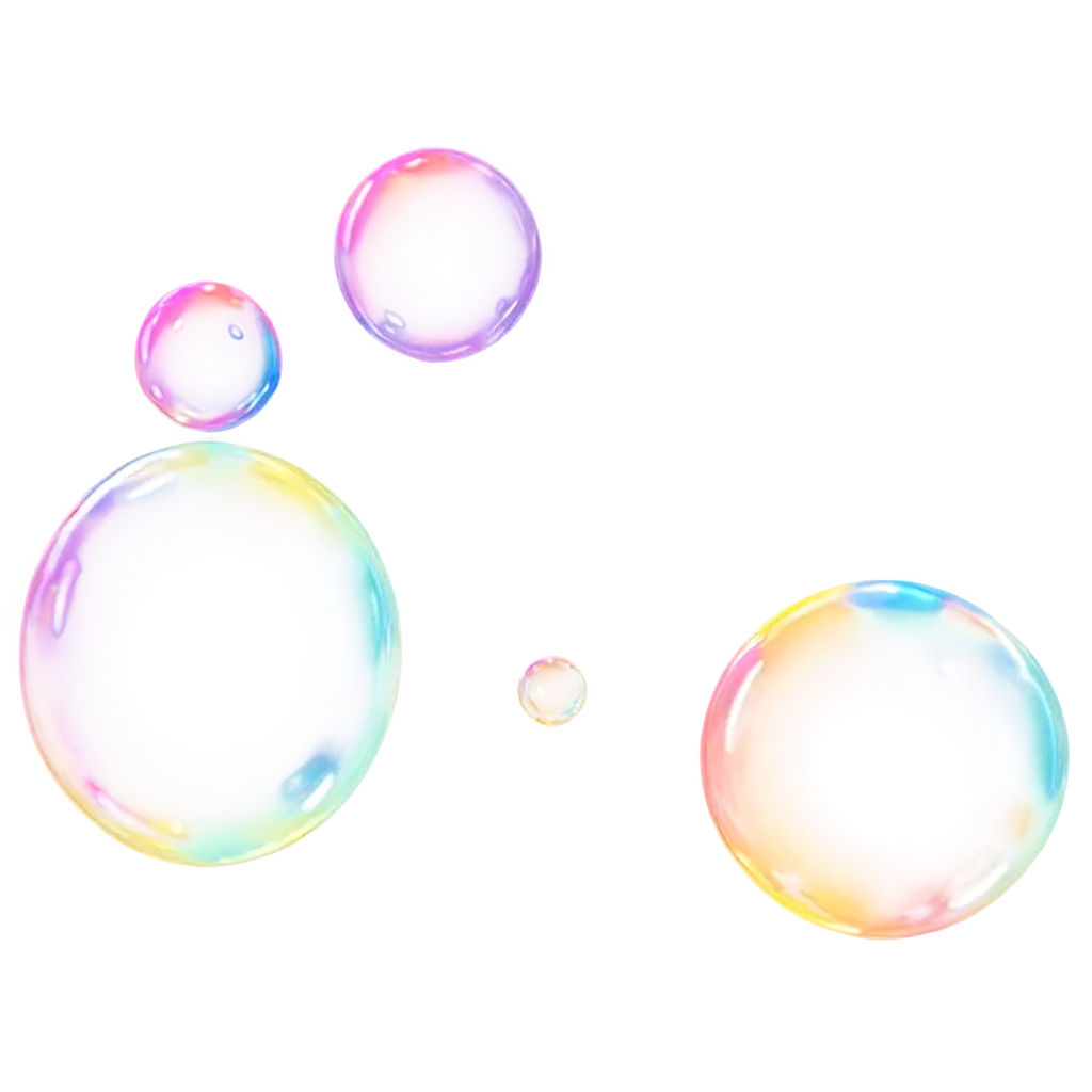 soap bubbles