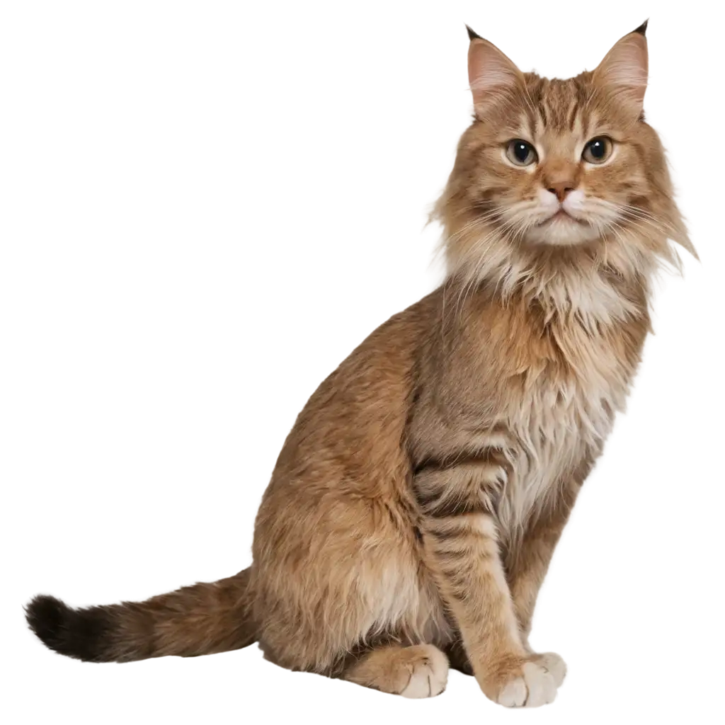 Quality-PNG-Image-of-a-Cat-Sitting-Enhance-Online-Presence-with-Clear-and-Detailed-Artwork