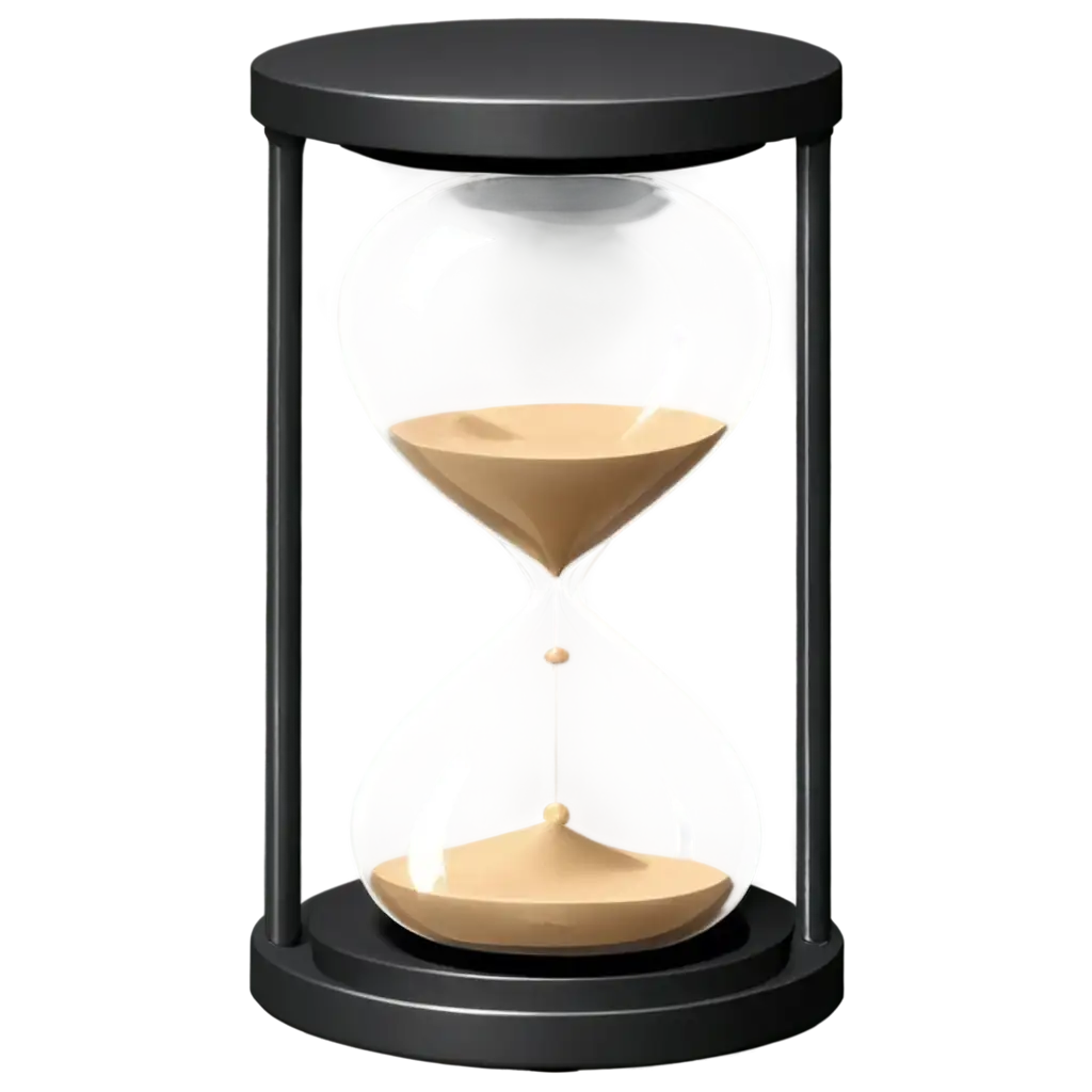 Enhance-Your-Visuals-with-a-HighQuality-PNG-Sand-Clock-Image