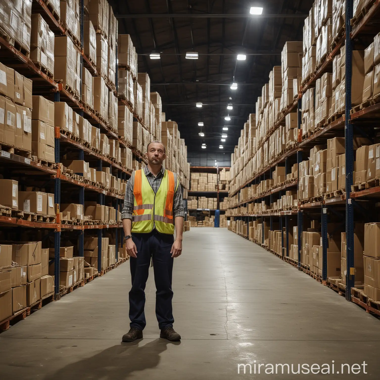 Workers at Warehouse Long Hours