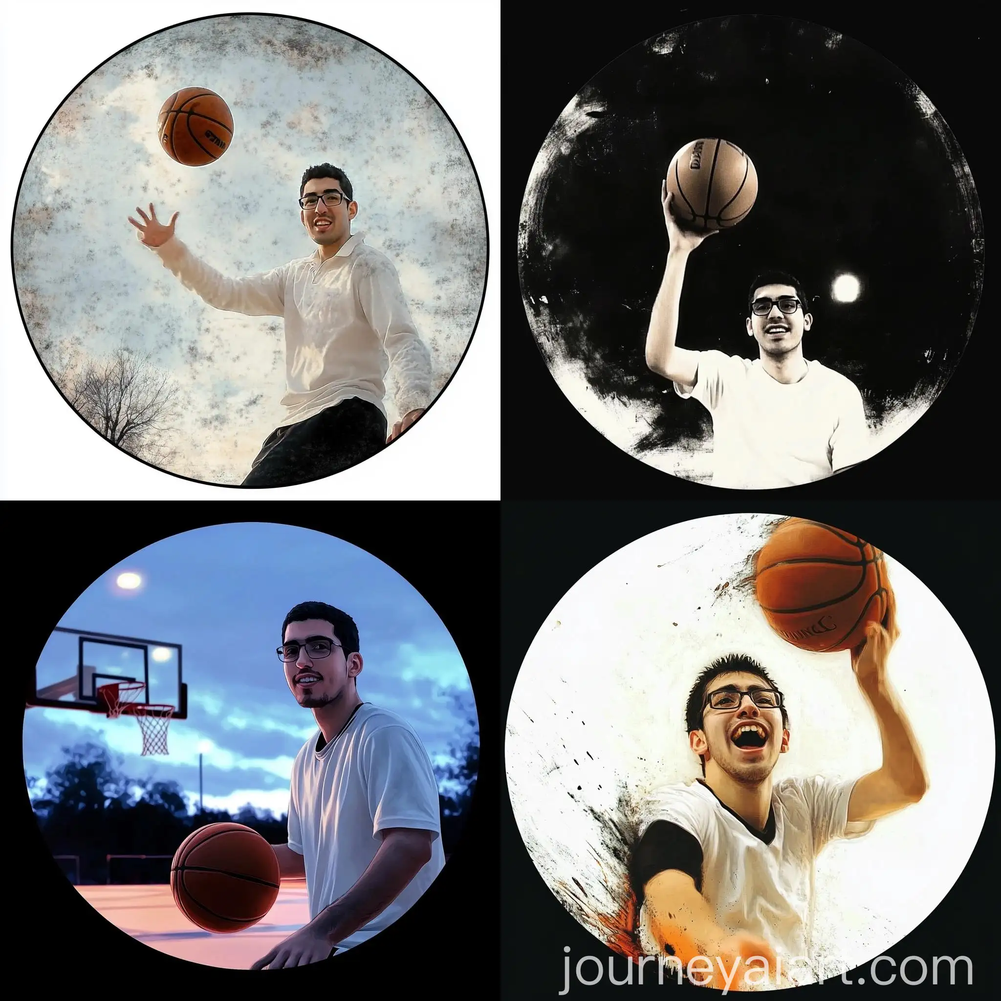 Playing-Basketball-Action-Scene