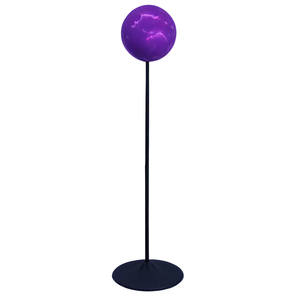 Astronomical-Purple-Ball-PNG-Image-Resembling-Earth-on-a-Stand-HighQuality-Digital-Art