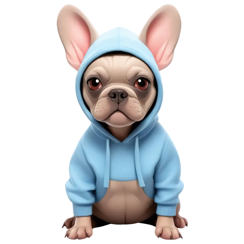 Cartoon-French-Bulldog-with-Hoodie-PNG-Image-Playful-and-Stylish-Character-Design