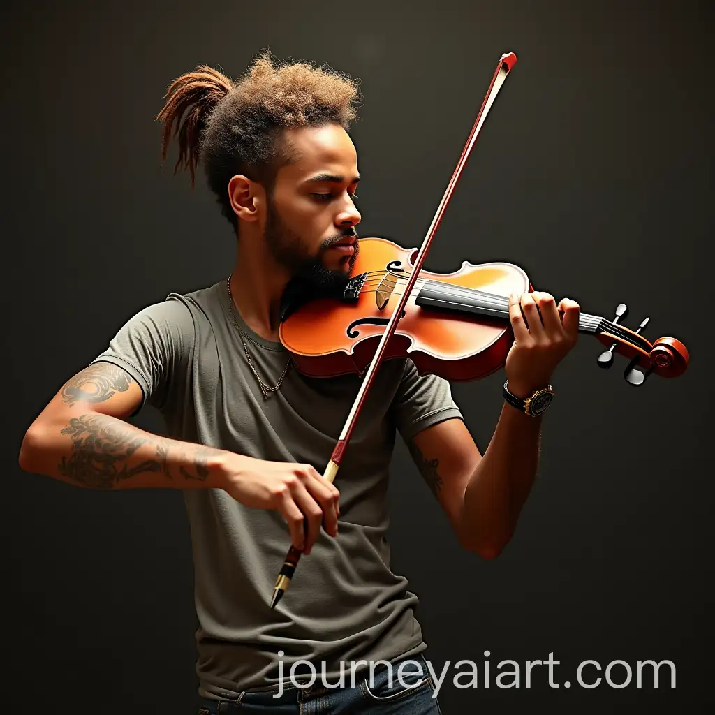 Neymar-Playing-Violin-in-a-Captivating-Performance