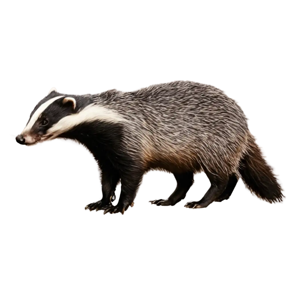 HighQuality-PNG-Image-of-a-Majestic-Badger-AIGenerated-Artwork