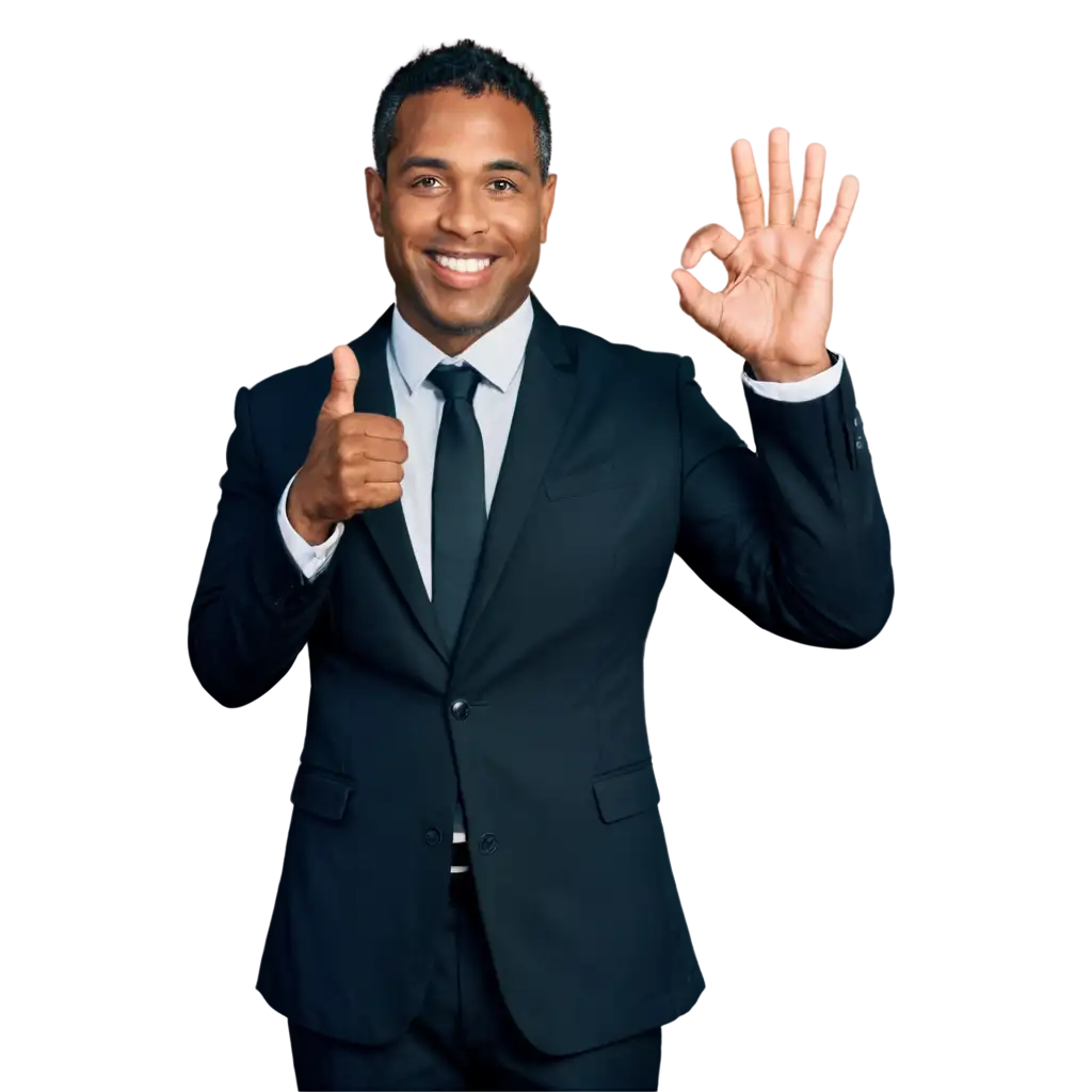 Professional-PNG-Image-of-a-Smiling-Black-Man-in-a-Suit-Enhance-Your-Projects-with-Clear-HighQuality-Visuals