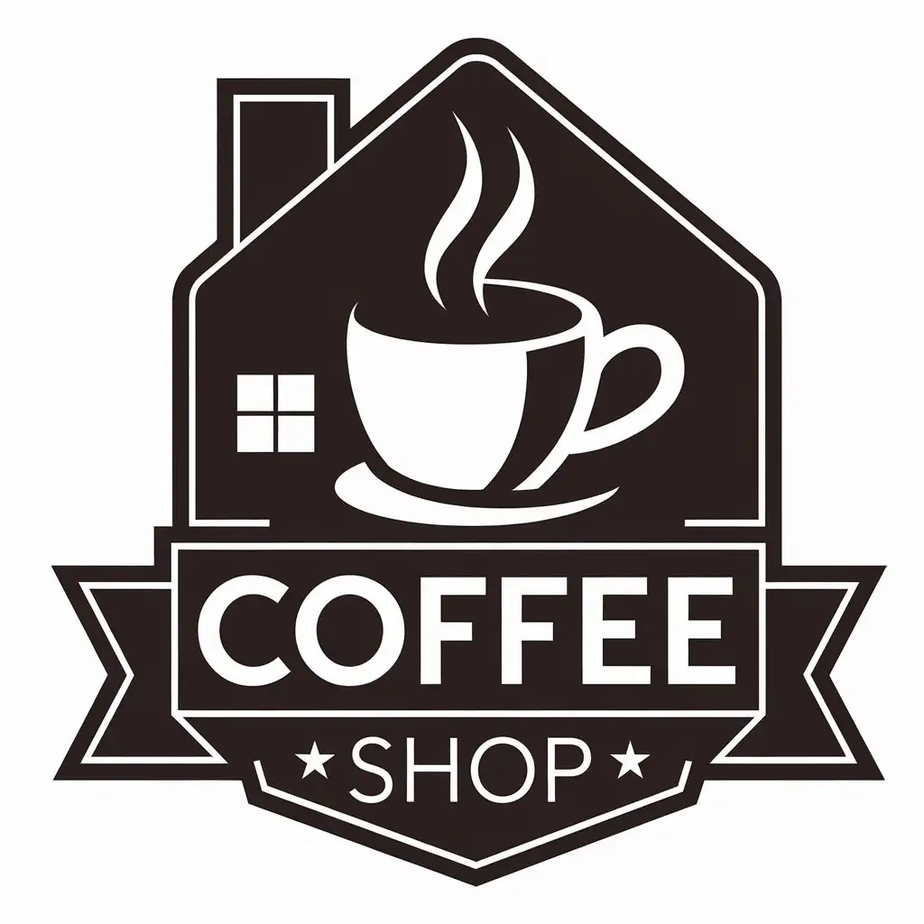 LOGO Design for Coffee Shop Vector Design with Coffee House Symbol for the Restaurant Industry