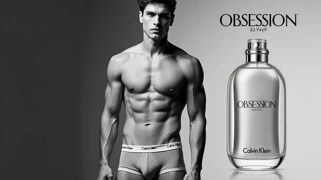 Athletic-Man-in-Calvin-Klein-Underwear-for-Obsession-Fragrance-Advertisement