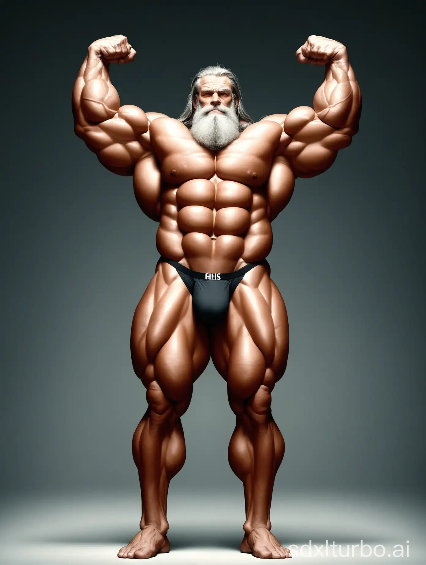 Giant-Old-Man-Showing-Massive-Biceps-in-Underwear