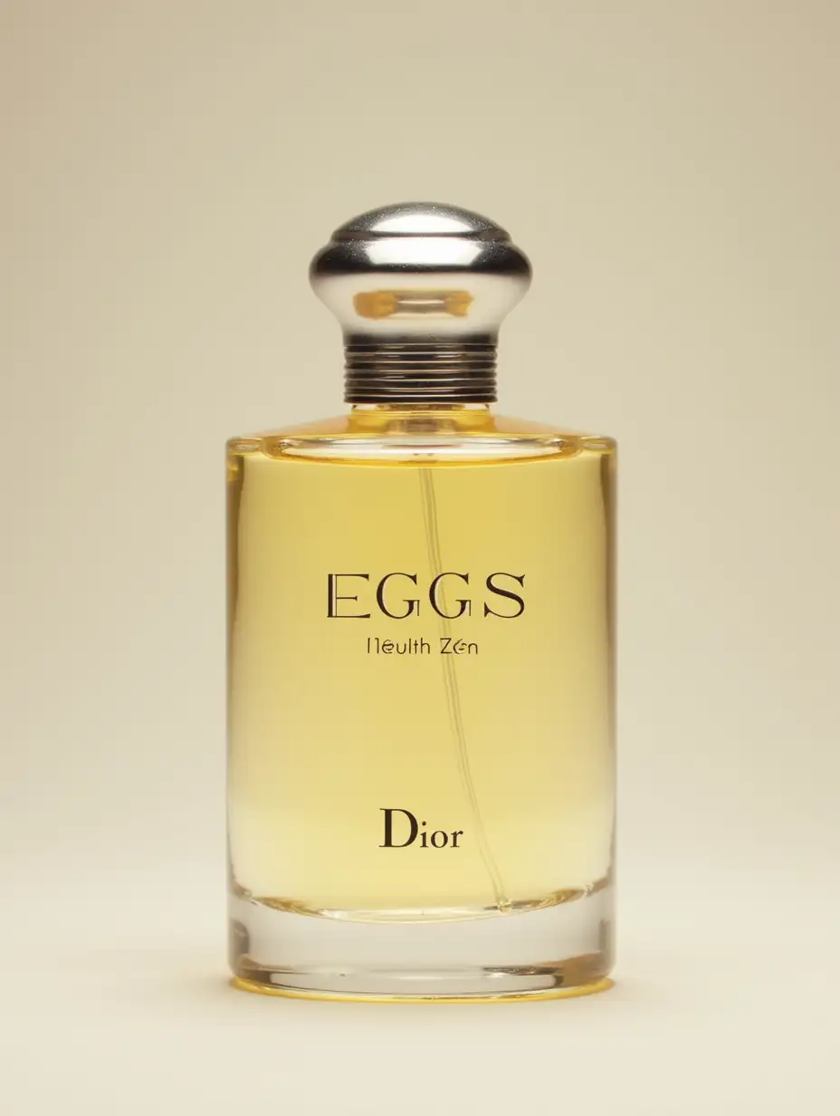 This is a joke, design a Dior cologne with the scent of eggs.