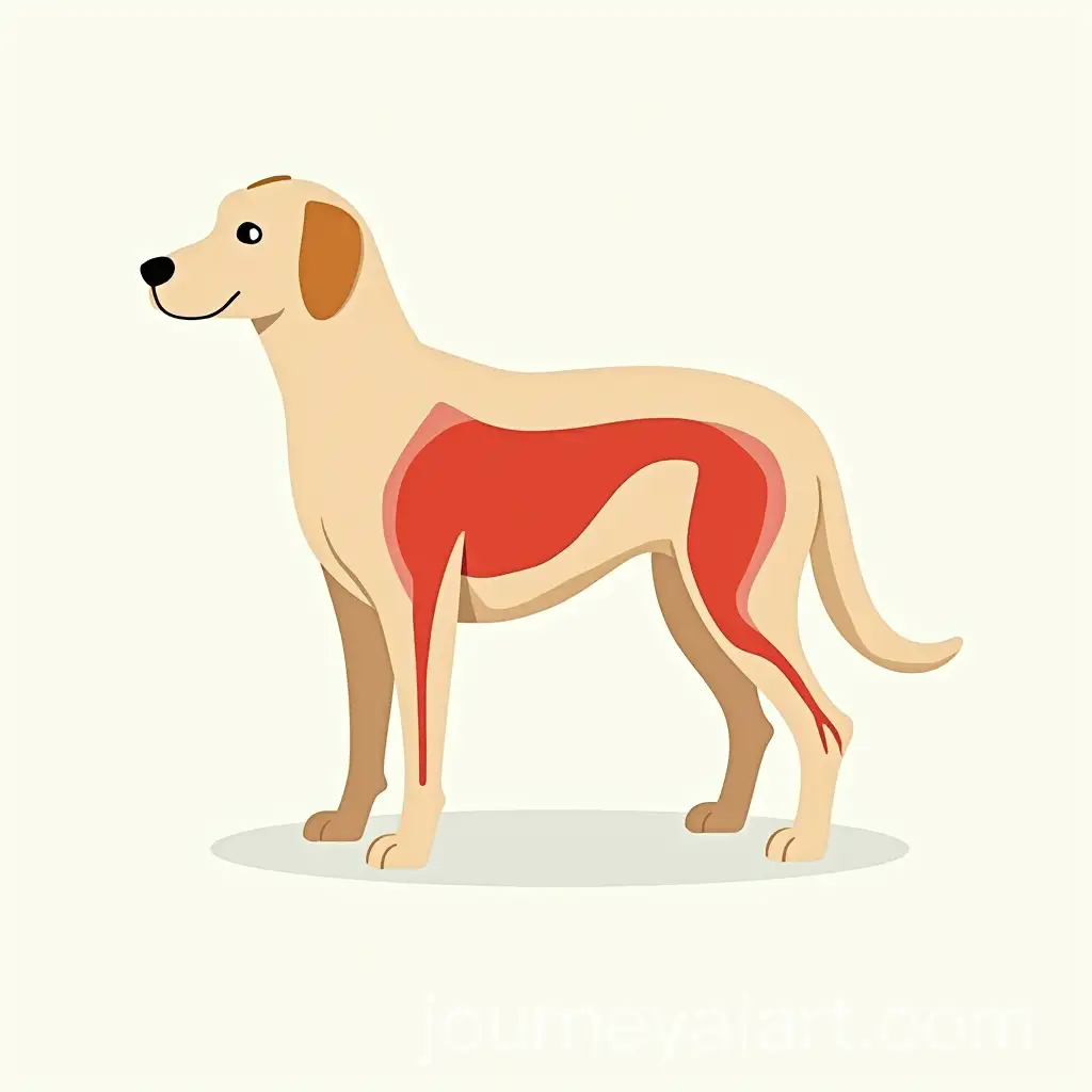 Illustration-of-a-Dogs-Calf-Muscles-Detailed-Anatomy