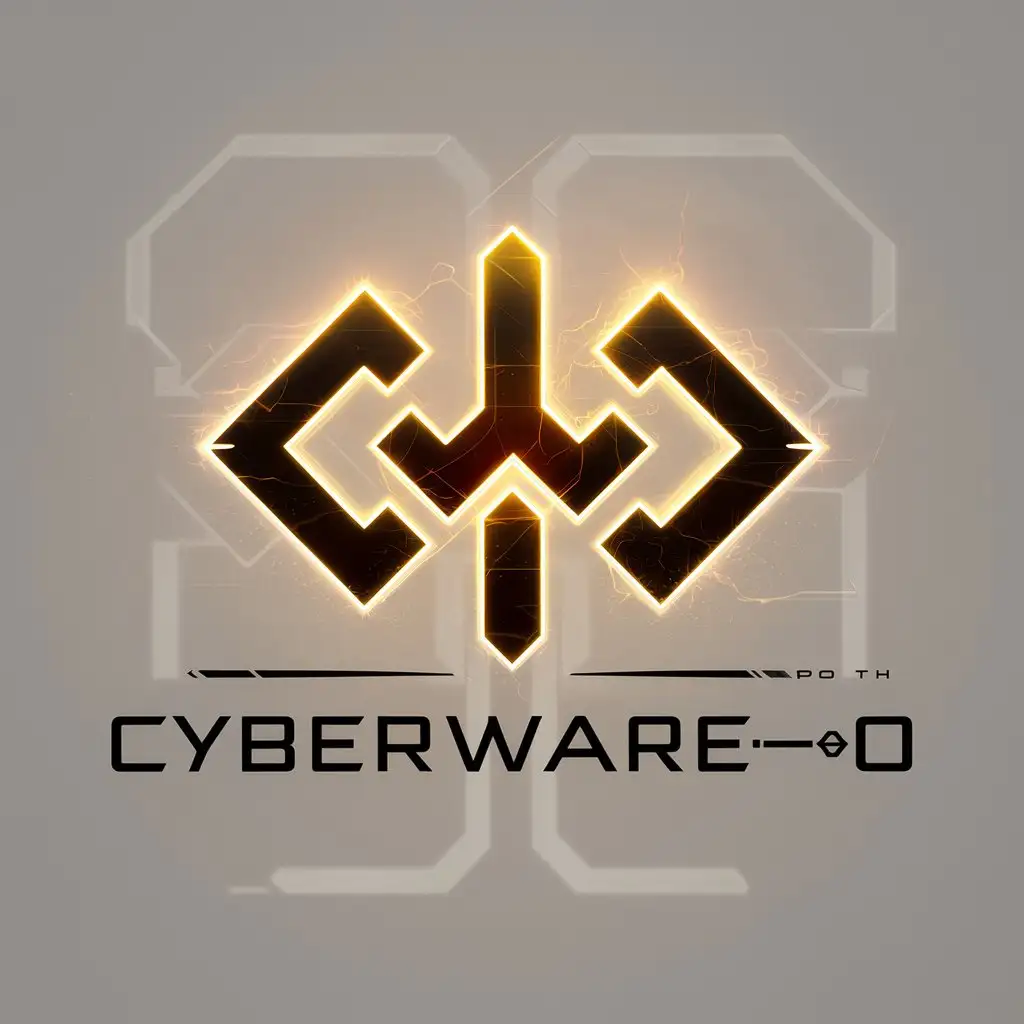 LOGO-Design-For-CyberWare0-Modern-PUBG-Style-Logo-with-Clear-Background