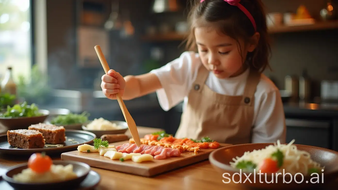 Japanese-Girl-Cooking-Traditional-Food