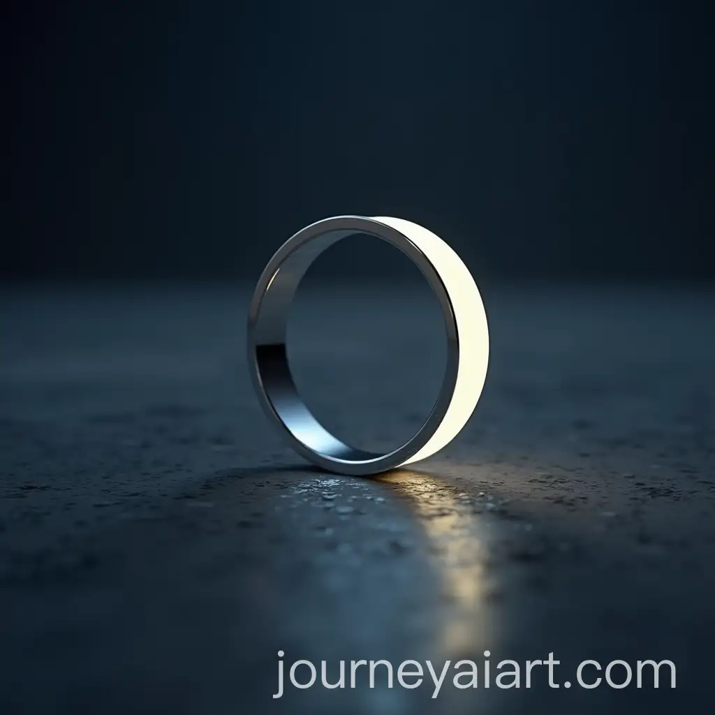Minimalistic-Wedding-Ring-Inspired-by-Moonlight-and-Ocean-Design