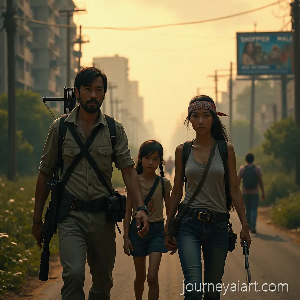 PostApocalyptic-Family-Survival-in-Abandoned-Urban-Landscape