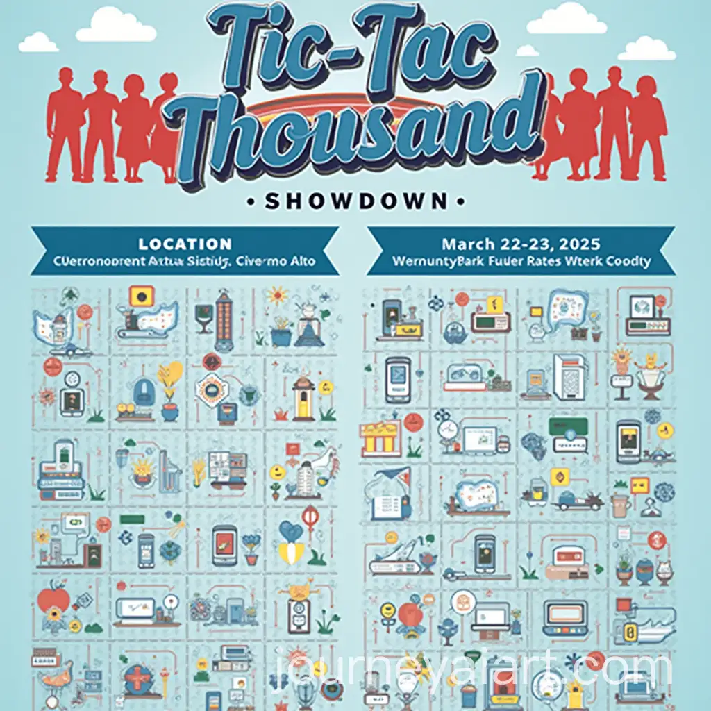 VibrantAI-Image-Prompt-Expansion-Community-Event-at-Stanford-Stadium-with-Hippocratic-AI-and-TicTacThousand-Showdown-Logo