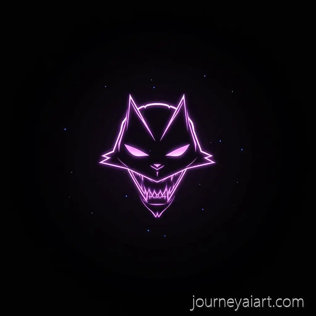 Logo-Design-for-Band-Merchandise-Startup-Featuring-BlackLogo-for-band-merchandise-Purple-and-White-Colors