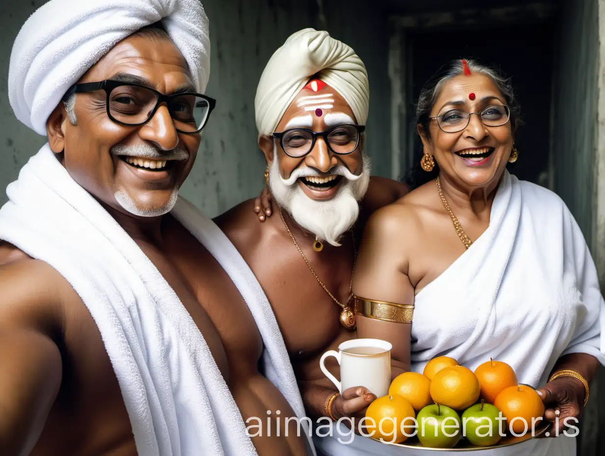 Healthy-Indian-Man-and-Curvy-Woman-Laughing-Together-with-Fruits