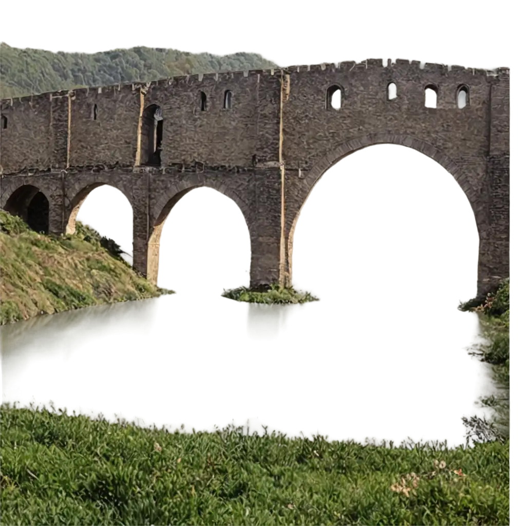 Create-PNG-Image-of-the-Old-Bridge-of-Balmaseda-for-Enhanced-Online-Presence