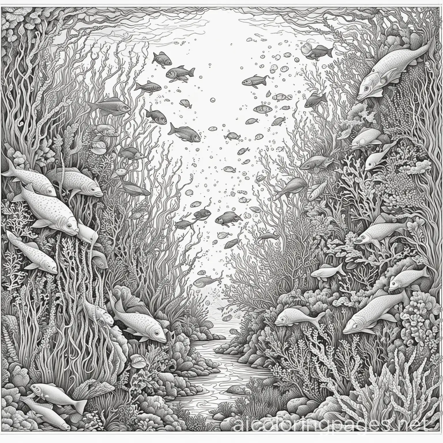 Underwater-Fantasy-World-Coloring-Page