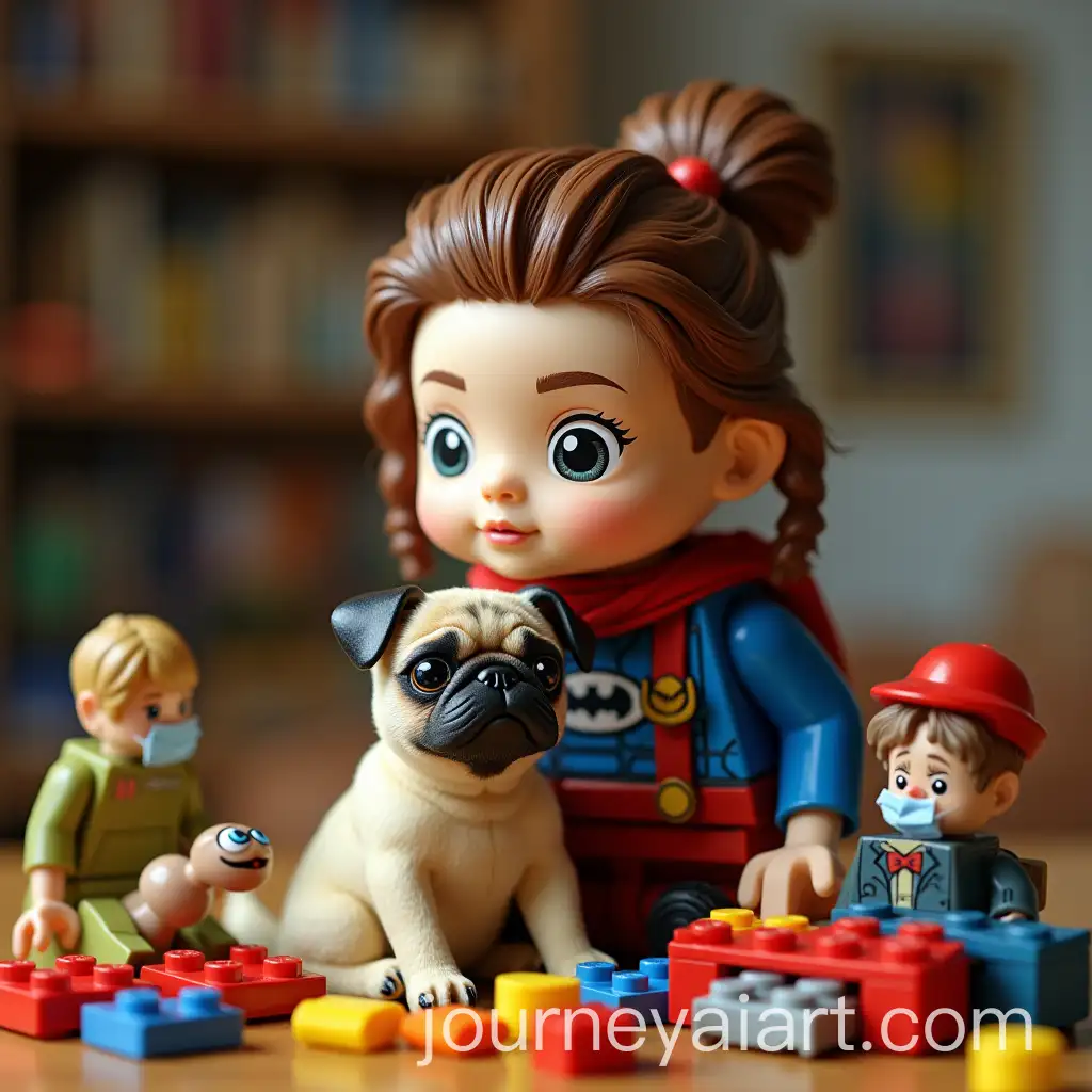 Toy-Box-Scene-with-30YearOld-Gay-Man-Lego-Enthusiast-and-Pet-Pug