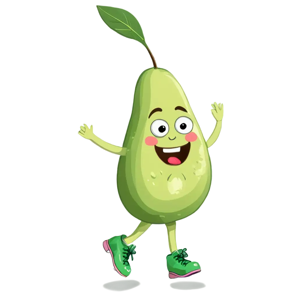 Dancing-AvPNG-Image-Usage-Scenariosocado-with-Disco-Shoes-Fun-PNG-Image-for-Creative-Projects