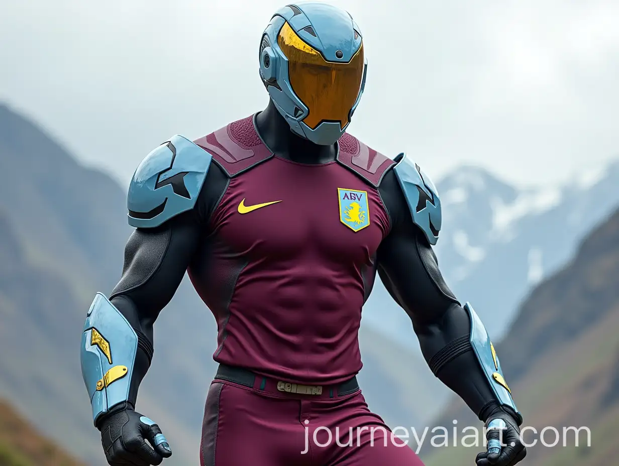Futuristic-Aston-Villa-Football-Club-Player-in-Action